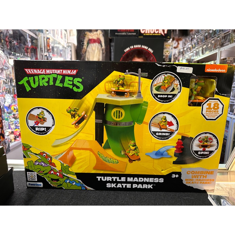 TEENAGE MUTANT NINJA TURTLES TURTLE MADNESS SKATE PARK