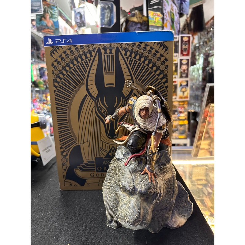 ASSASSINS CREED ORIGINS GODS EDITION STATUE WITH BOX