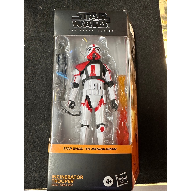 STAR WARS THE BLACK SERIES INCINERATOR TROOPER FIGURE