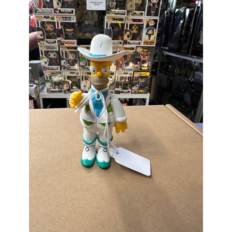 THE SIMPSONS HOMER TEXAN FIGURE