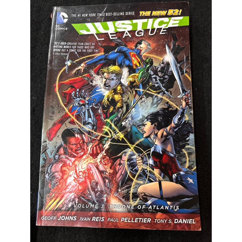 THE NEW 52! JUSTICE LEAGUE VOLUME 3 THRONE OF ATLANTIS