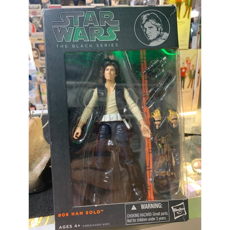 Star Wars the black series number 08 Han Solo