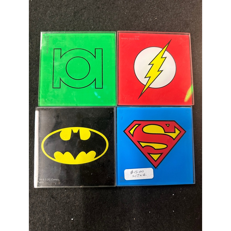 SUPER HERO COASTERS