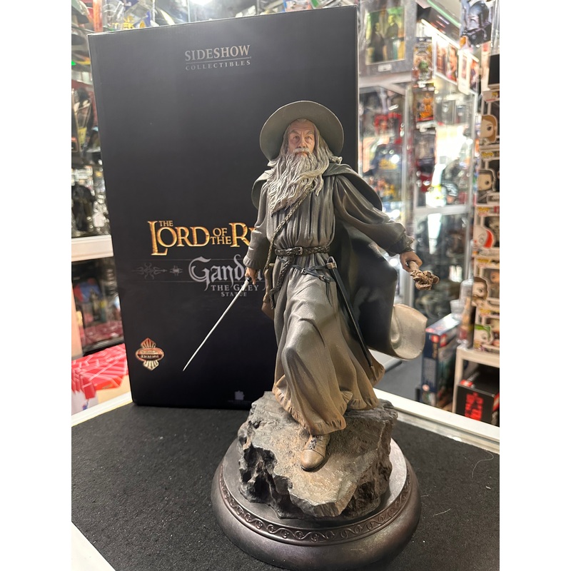 THE LORD OF THE RINGS GANDALF THE GREY STATUE SIDESHOW EXCLUSIVE 368/400