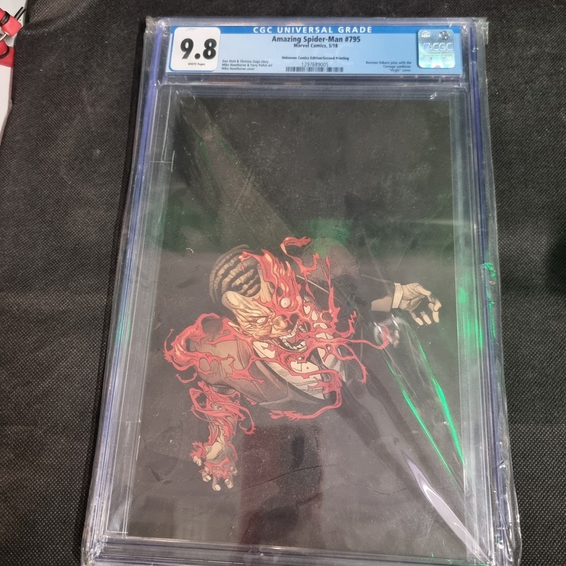 Amazing Spider-Man #795 5/18 ~ CGC 9.8  ~ Virgin/Variant Cover