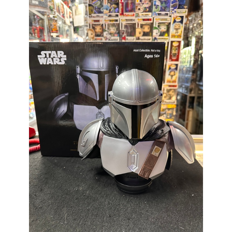 STAR WARS THE MANDALORIAN BESAK ARMOR 1/2 SCALE RESIN BUST 0949 OF 1,000