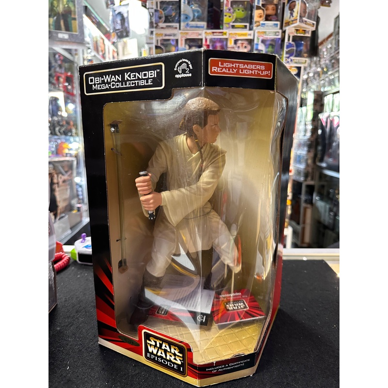 STAR WARS EPISODE 1 OBI-WAN KENOBI MEGA COLLECTIBLE #43724