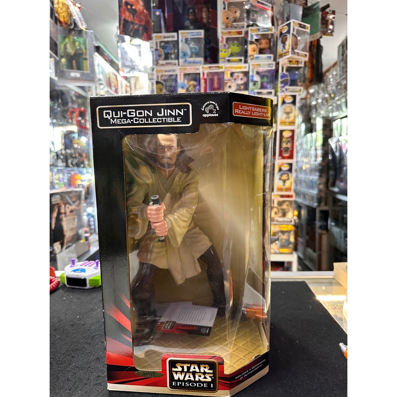 STAR WARS EPISODE 1 QUI-GON JINN MEGA COLLECTIBLE #38577