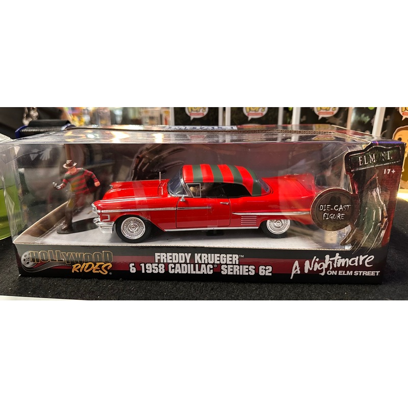 A NIGHTMARE ON ELM STREET FREDDY KRUEGER & 1958 CADILLAC SERIES 62