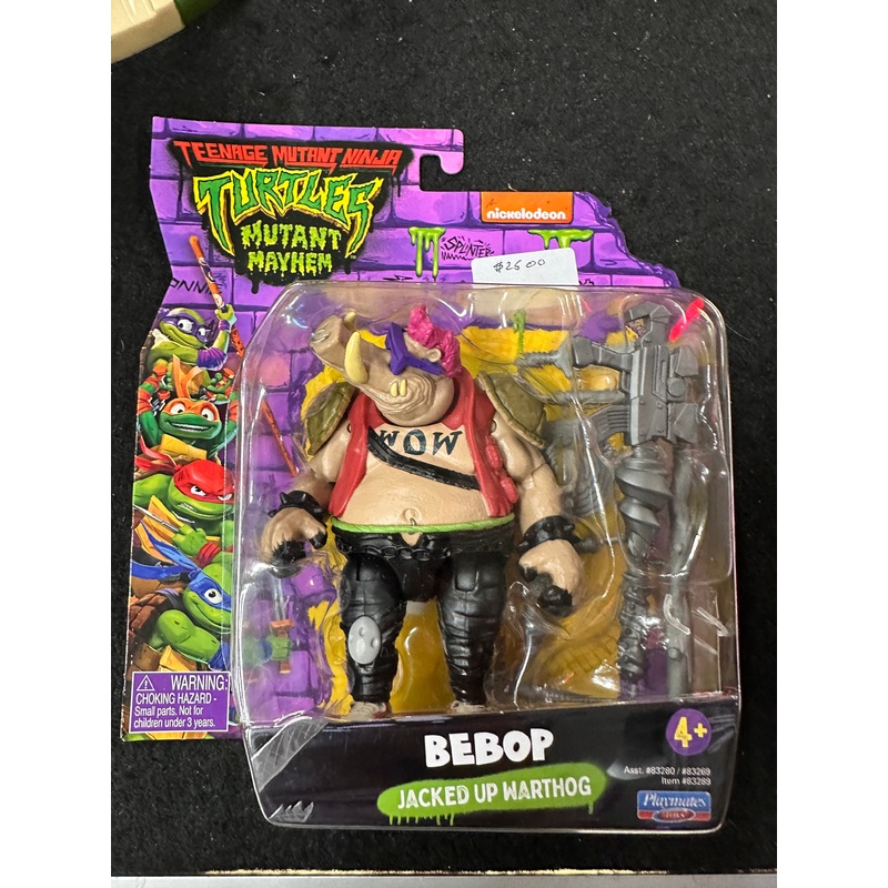 TEENAGE MUTANT NINJA TURTLES MUTANT BEBOP JACKED UP WARTHOG
