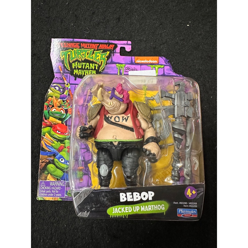 TEENAGE MUTANT NINJA TURTLES MUTANT MAYHEM BEBOP JACKED UP WARTHOG