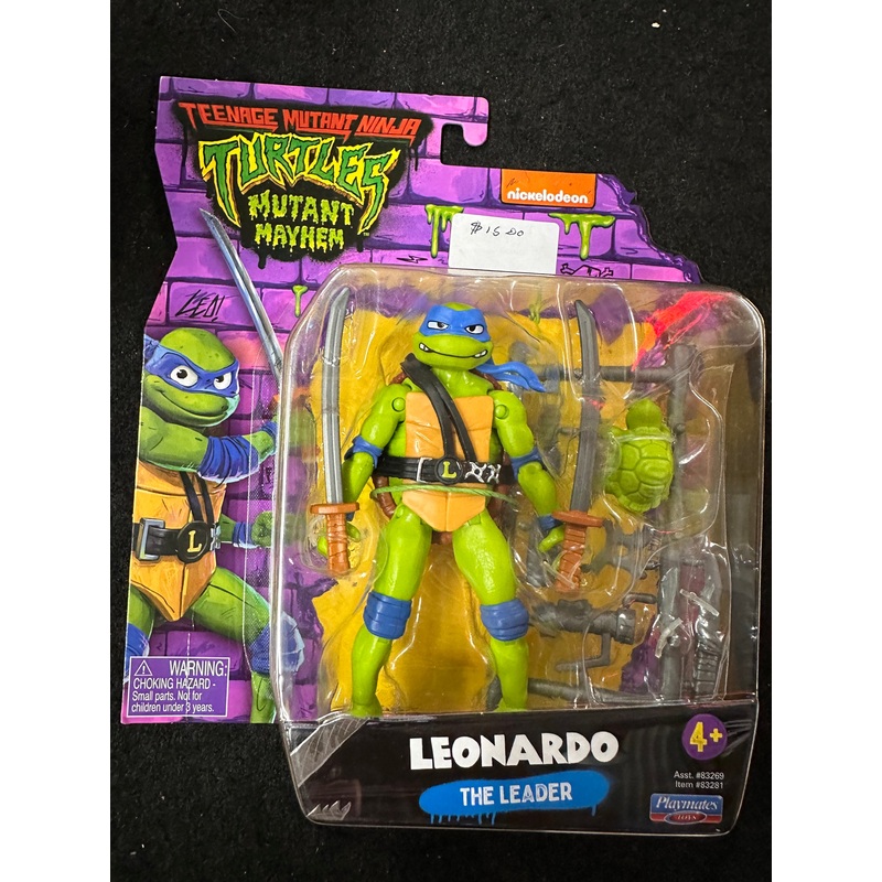TEENAGE MUTANT NINJA TURTLES MUTANT MAYHEM LEONARDO THE LEADER