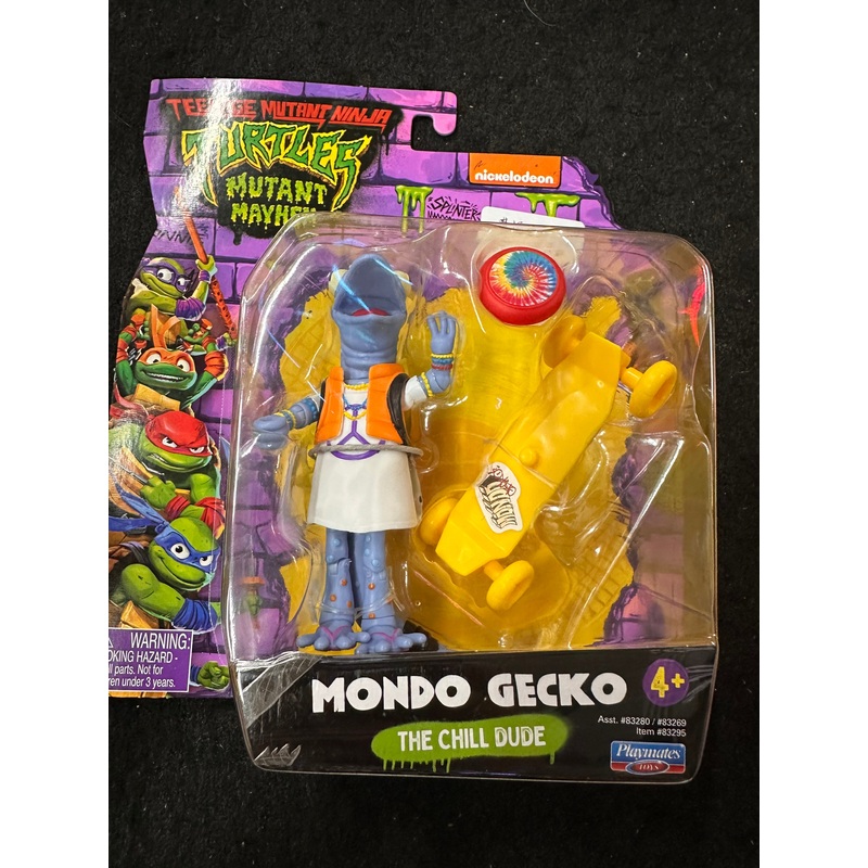 TEENAGE MUTANT NINJA TURTLES MUTANT MAYHEM MONDO GECKO THE CHILL DUDE