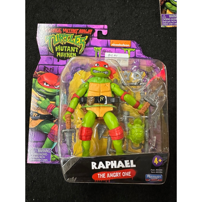 TEENAGE MUTANT NINJA TURTLES MUTANT MAYHEM RAPHAEL THE ANGRY ONE
