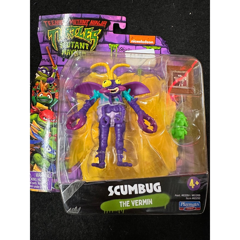 TEENAGE MUTANT NINJA TURTLES MUTANT MAYHEM SCUMBUG THE VERMIN