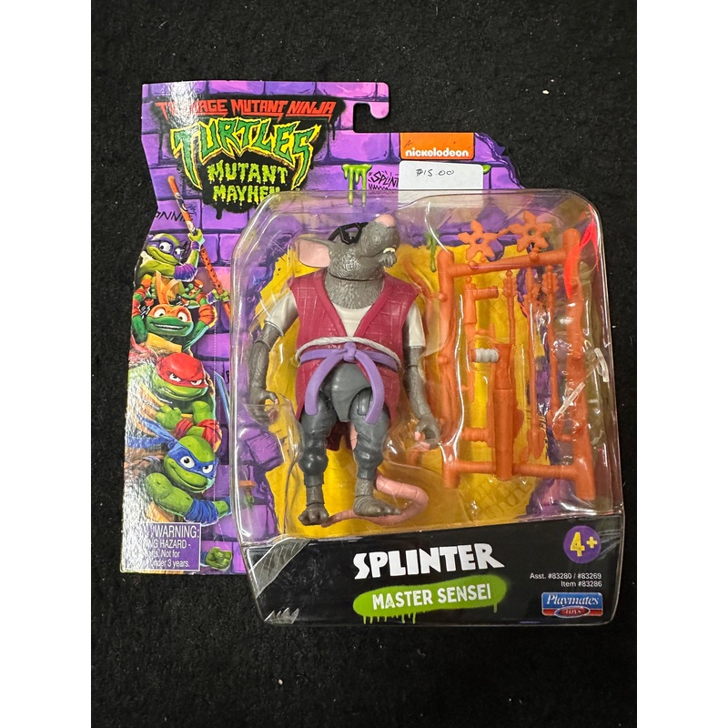 TEENAGE MUTANT NINJA TURTLES MUTANT MAYHEM SPLINTER MASTER SENSEI