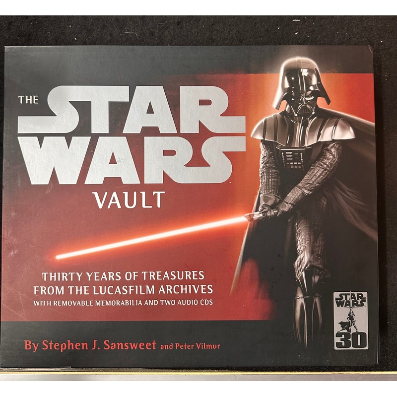 STAR WARS THE VAULT THIRTY YEARS OF TREASURES FROM THE LUCASFILM ARCHIVES