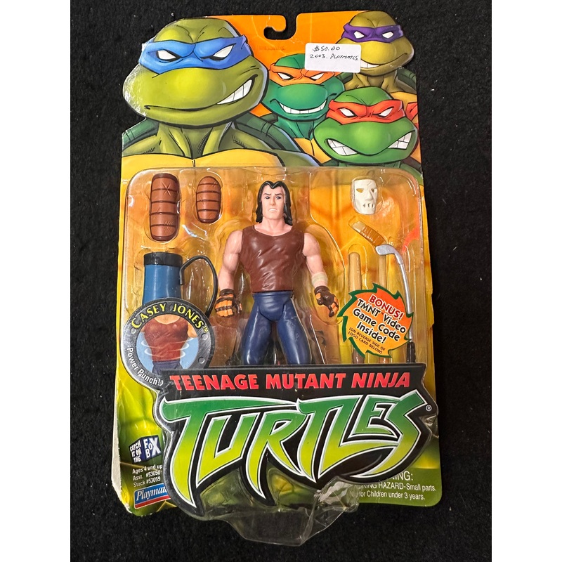 TEENAGE MUTANT NINJA TURTLES CASEY JONES ACTION FIGURE 2003