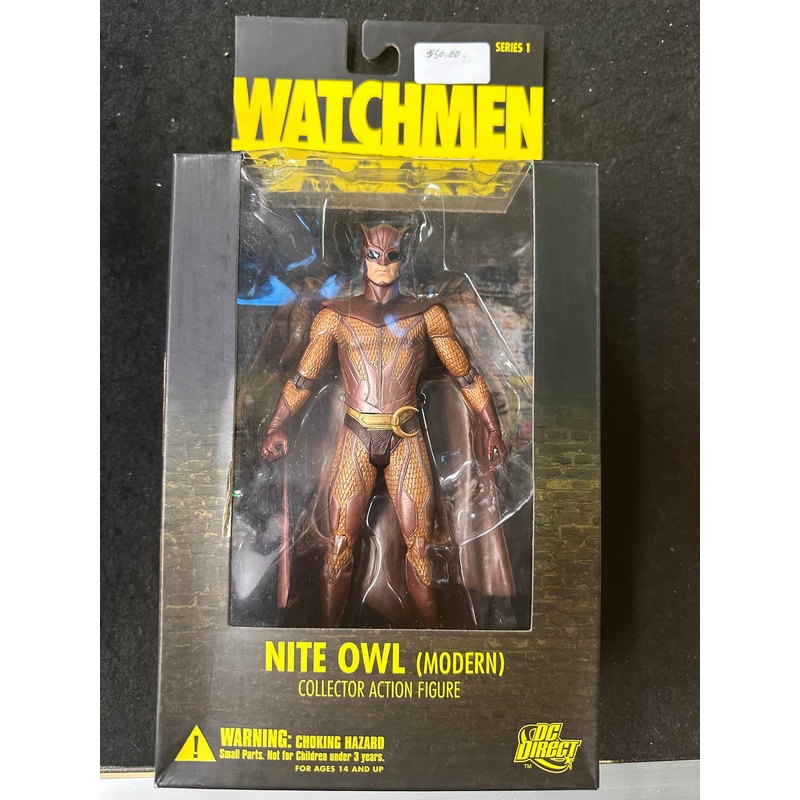 WATCHMEN NITE OWL (MODERN) COLLECTOR ACTIION FIGURE