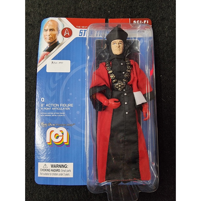 STAR TREK Q 8 ACTION FIGURE