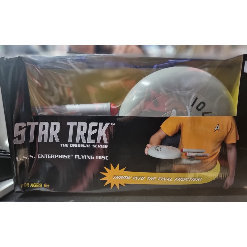 STAR TREK U.S.S ENTERPRISE FLYING DISC