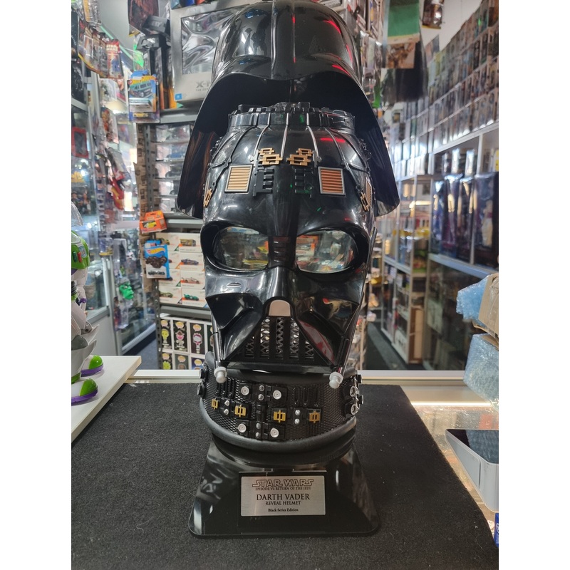 STAR WARS Episode VI Return Of The Jedi DARTH VADER Reveal Helmet Black Seriees Edition