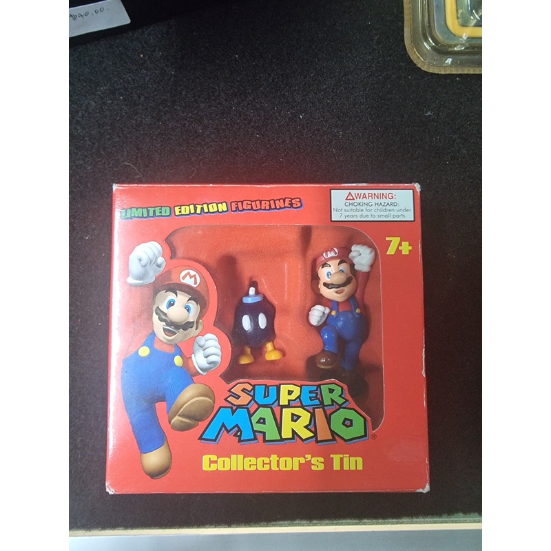 SUPER MARIO LIMITED EDITION FIGURINES COLLECTOR’S TIN BOB-OMB