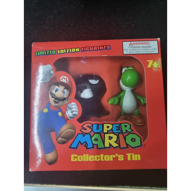 SUPER MARIO LIMITED EDITION FIGURINES COLLECTOR’S TIN BULLET BILL