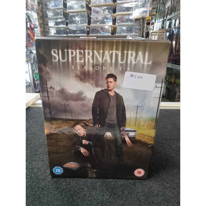 SUPERNATURAL SEASONS 1-8 DVD