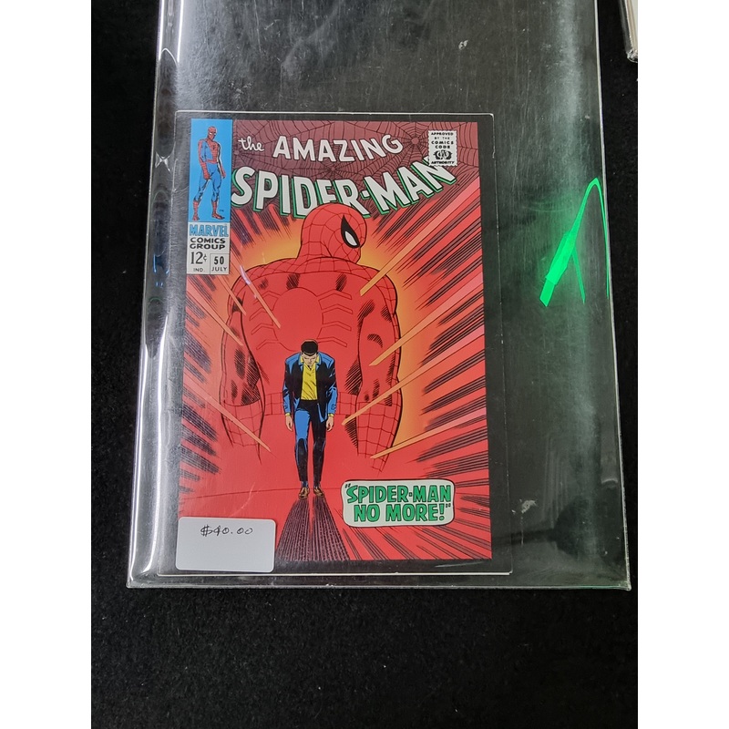 THE AMAZING SPIDER-MAN SPIDER-MAN NO MORE!