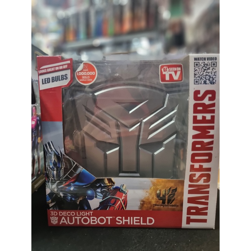 TRANSFORMERS 3D DECO LIGHT AUTOBOT SHIELD