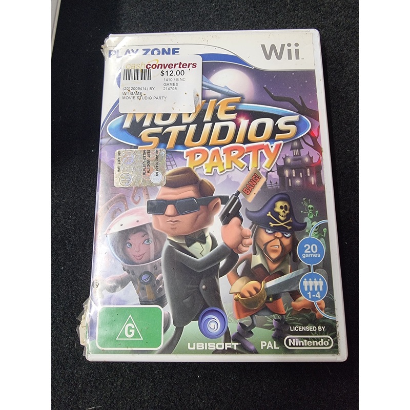 WII MOVIE STUDIOS PARTY
