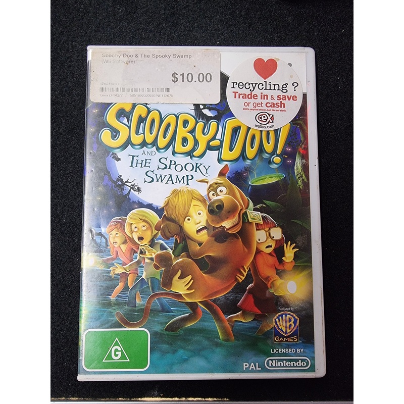 WII SCOOBY DOO AND THE SPOOKY SWAP