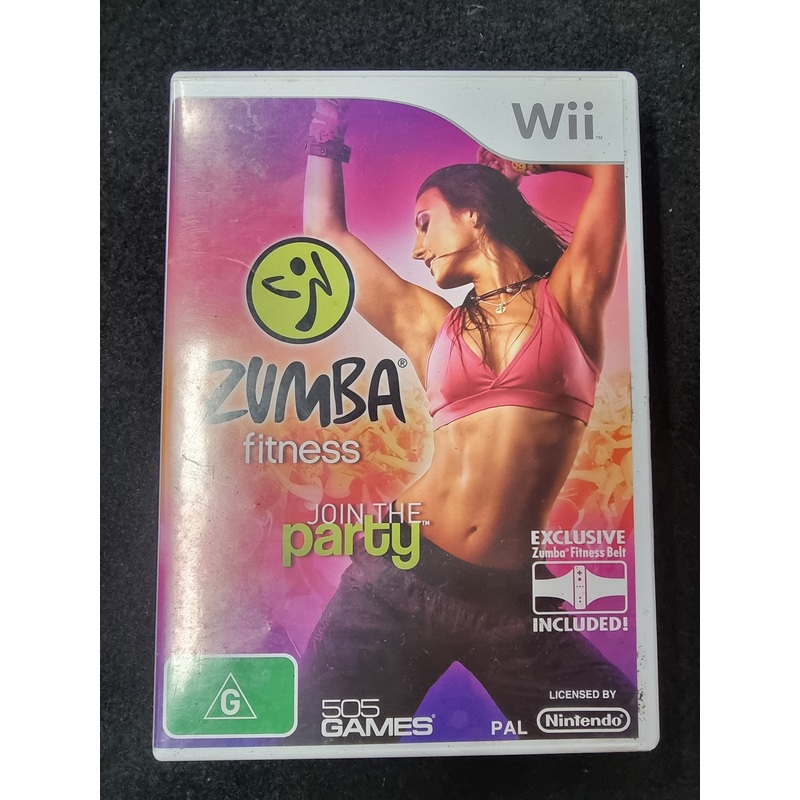 WII ZUMBA FITNESS JOIN THE PARTY