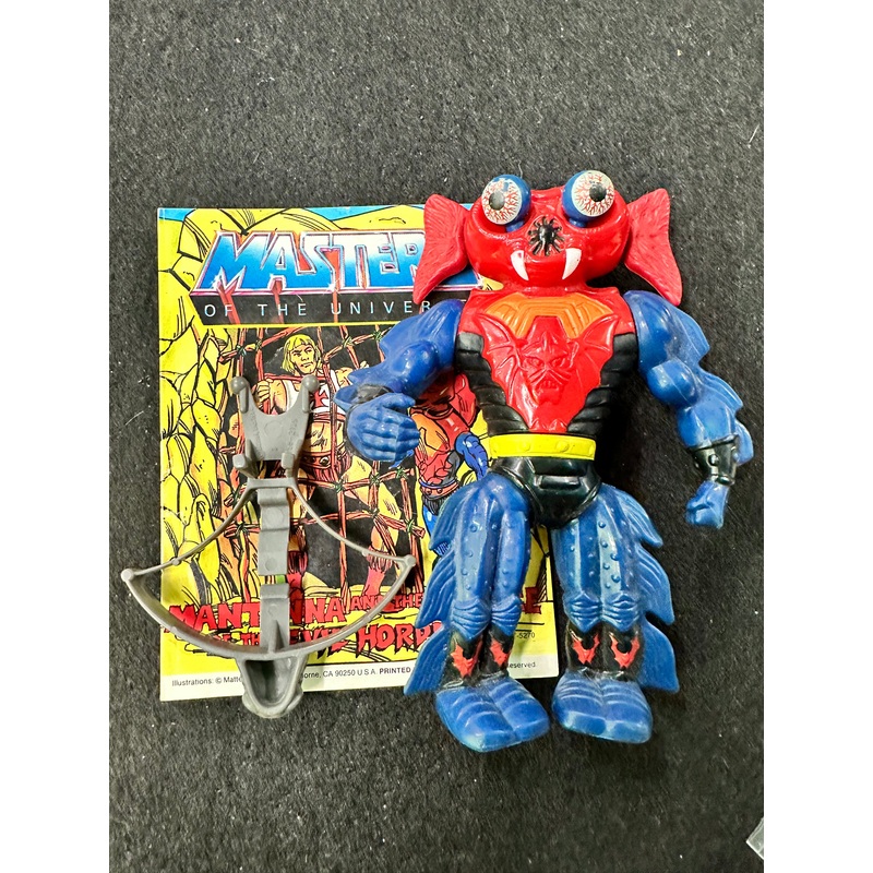 1983 Mattel Masters of the Universe MOTU HE-MAN Mantenna