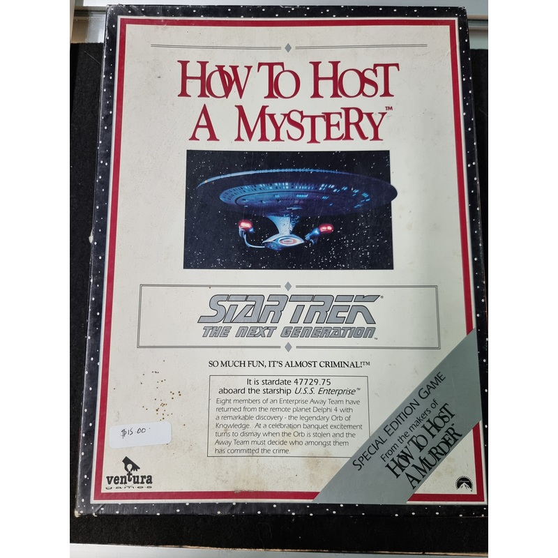 STAR TREK HOW TOO HOST A MYSTERY