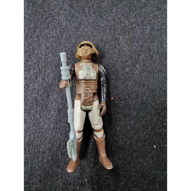 STAR WARS 1982 VNTAGE LANDO CALRISSIAN SKIFF GUARD FIGURE