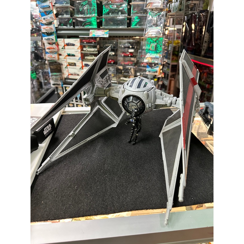 Star Wars Elite Tie Interceptor With 181st Squadron Tie Pilot