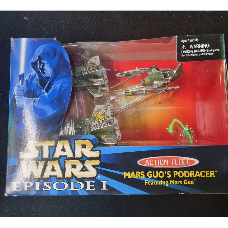 STAR WARS EPISODE 1 ACTION FLEET MARS GUO’S PODRACER FEATURING MARS GUO