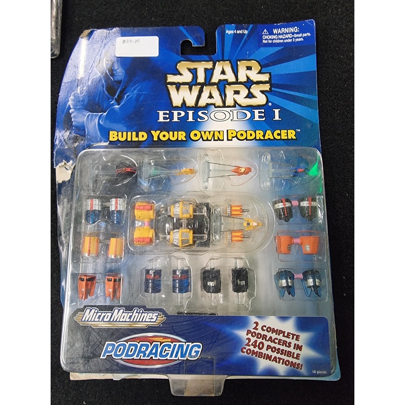 STAR WARS EPISODE 1 MICRO MACHINE PODRACING