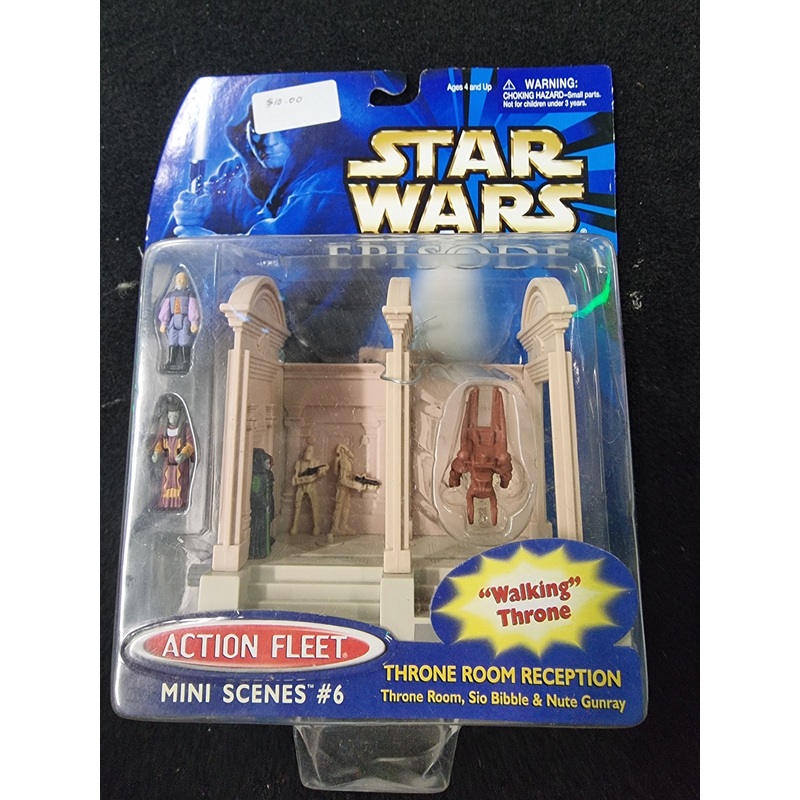 STAR WARS EPISODE 1 MINI SCENES #6 ACTION FLEET WALKING THRONE