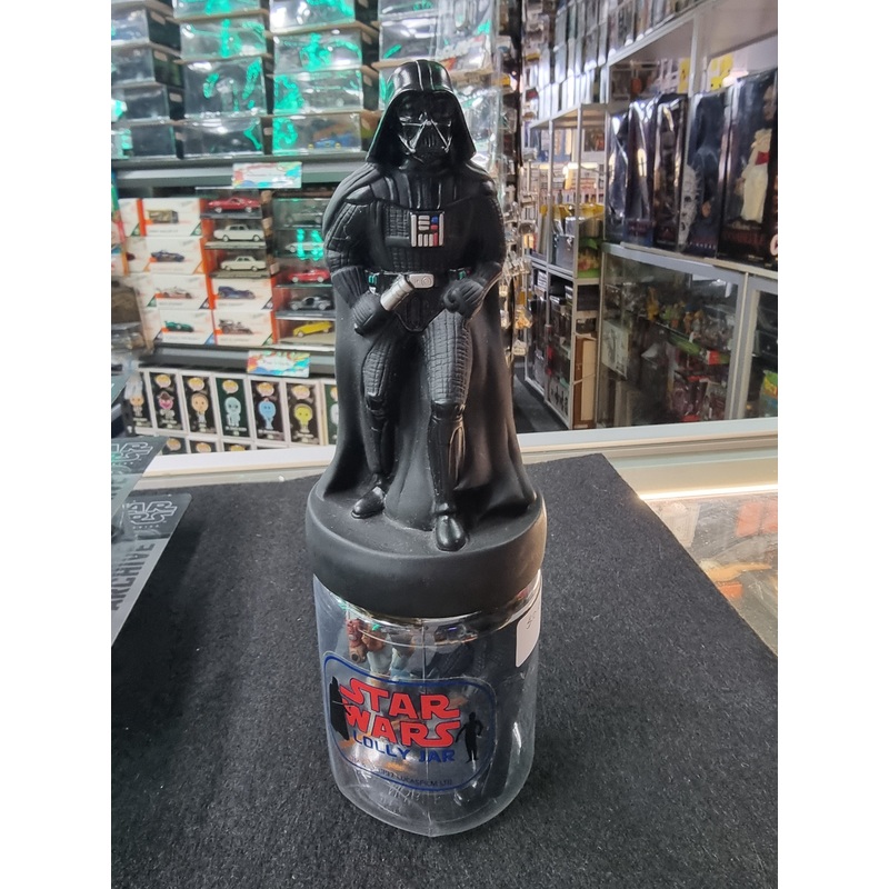 STAR WARS LOLLY JAR WITH FIGURE