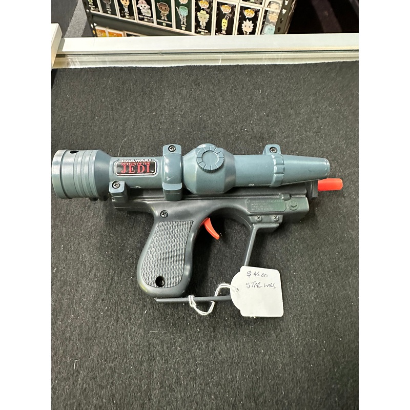 Star Wars Vintage Kenner Return of The Jedi Biker Scout Laser Pistol