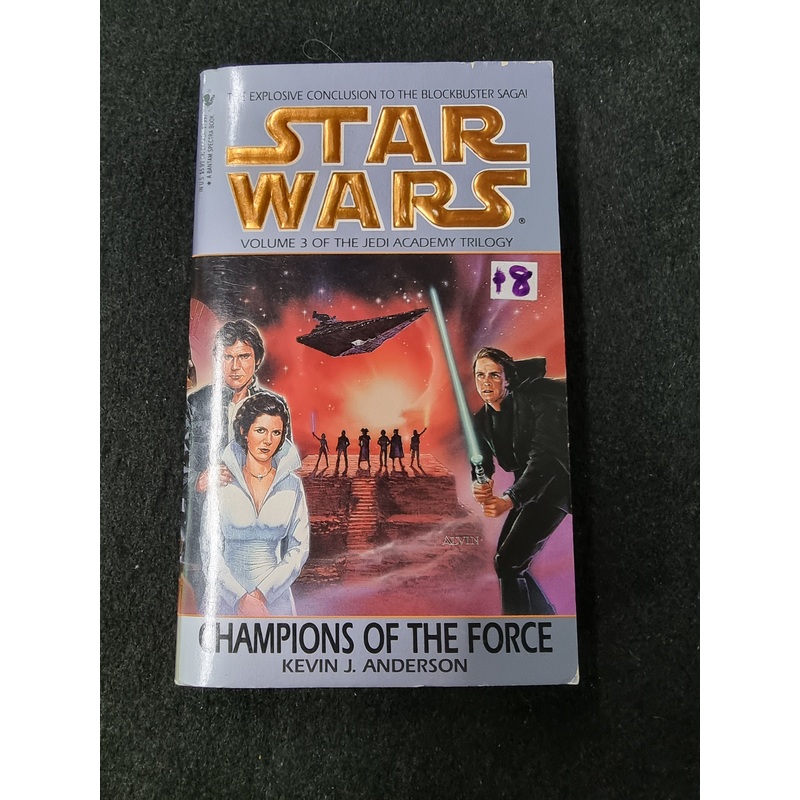 STAR WARS VOL 3 OF THE JEDI ACADEMY TRILOGY-CHAMPIONS OF THE FORCE