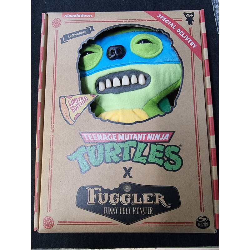 TEENAGE MUTANT NINJA TURTLES FUGGLER FUNNY UGLY MONSTER LEONARDO