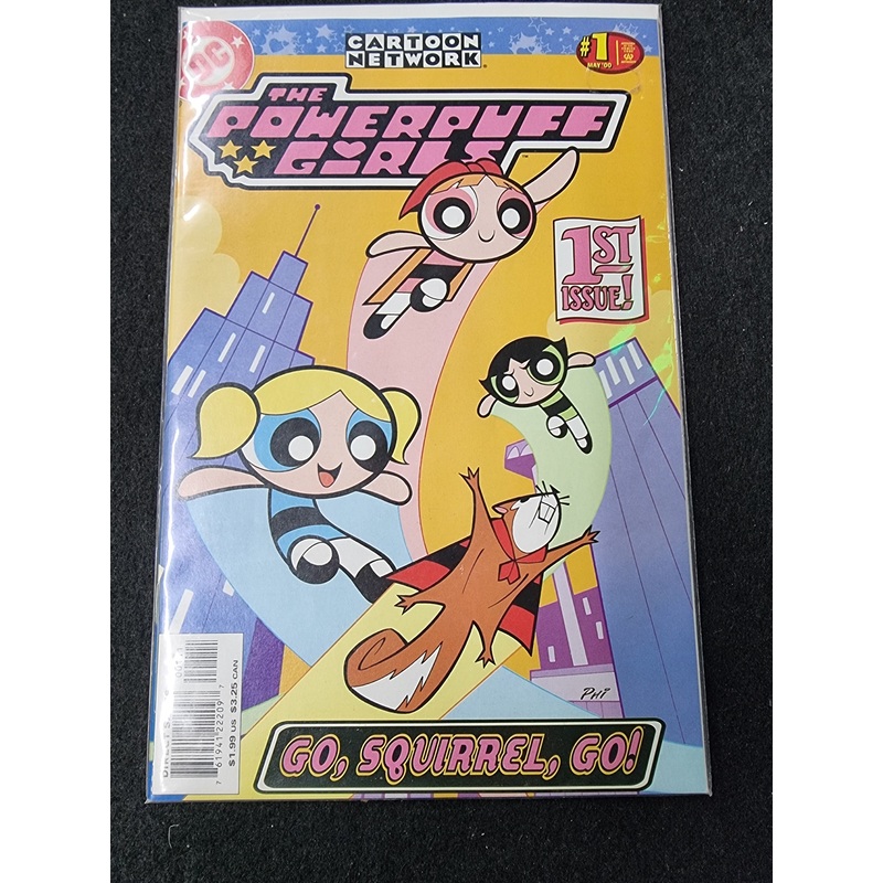 THE POWERPPUFF GIRLS 1ST ISSUE! GO, SQUIRREL, GO