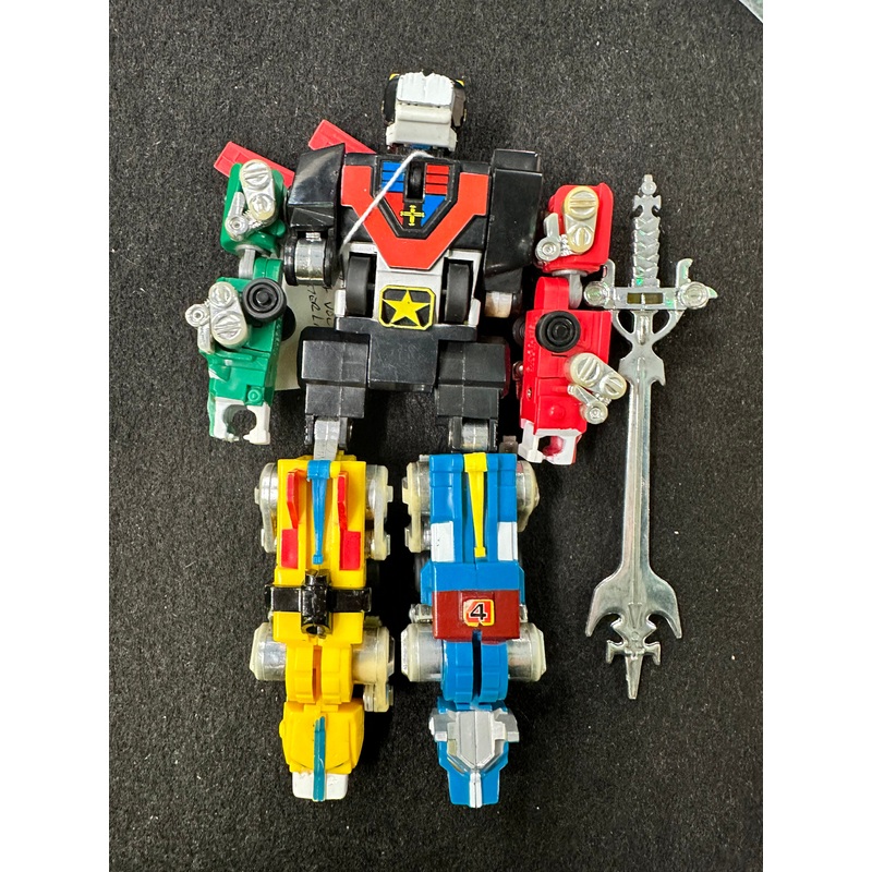 Voltron Lion Force LJN Motorized Combiner 7 80’s WEP Sword