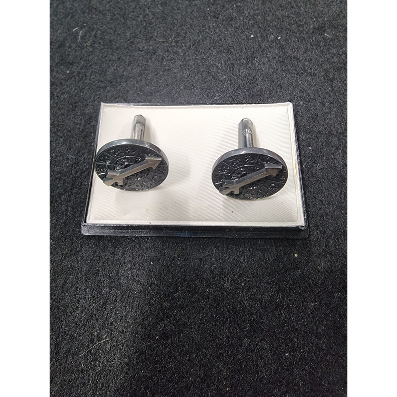 Vintage Cufflinks Round
