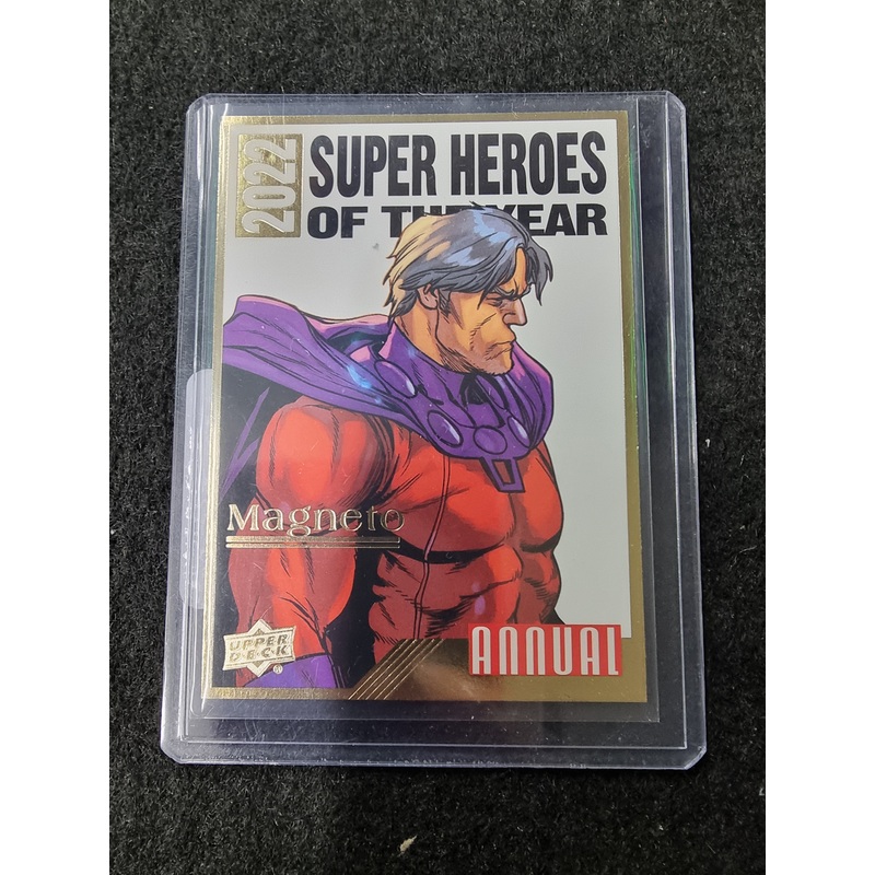2022-23 Upper Deck Marvel Annual Super Heroes of the Year Insert MAGNETO #MI-4