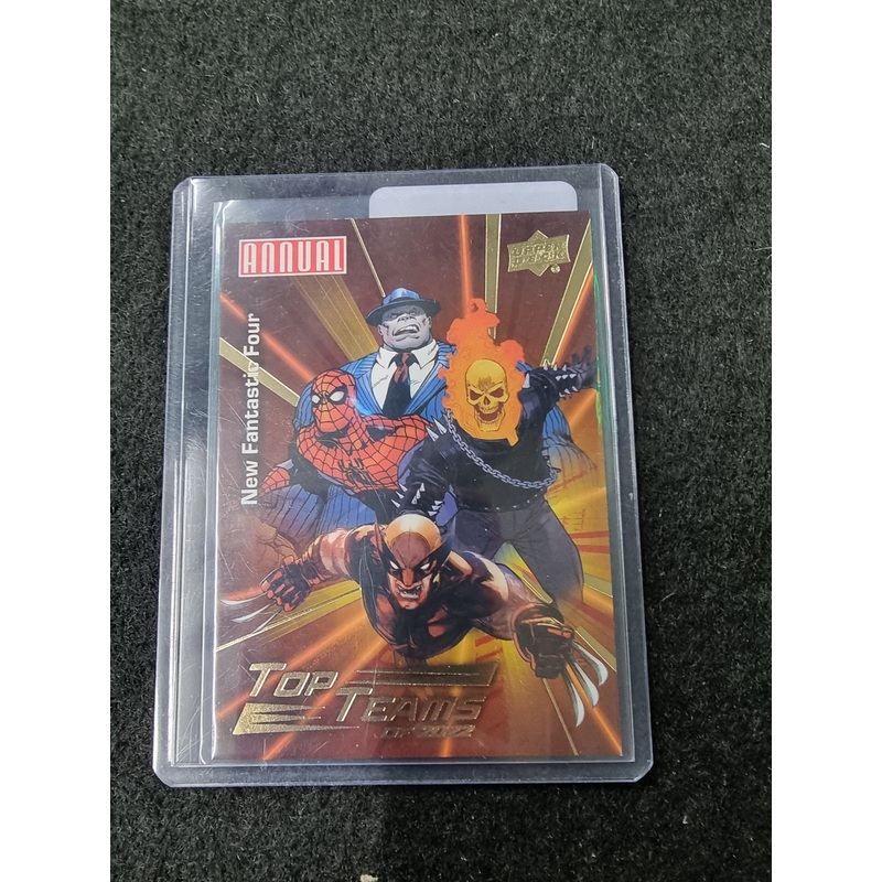 Upper Deck 2022-2023 Marvel Annual Top Teams Of 2022 New Fantastic Four TT-7